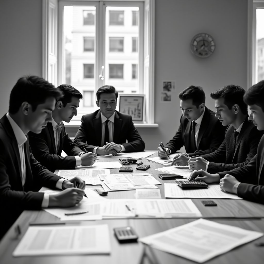 Sesión de planificación financiera