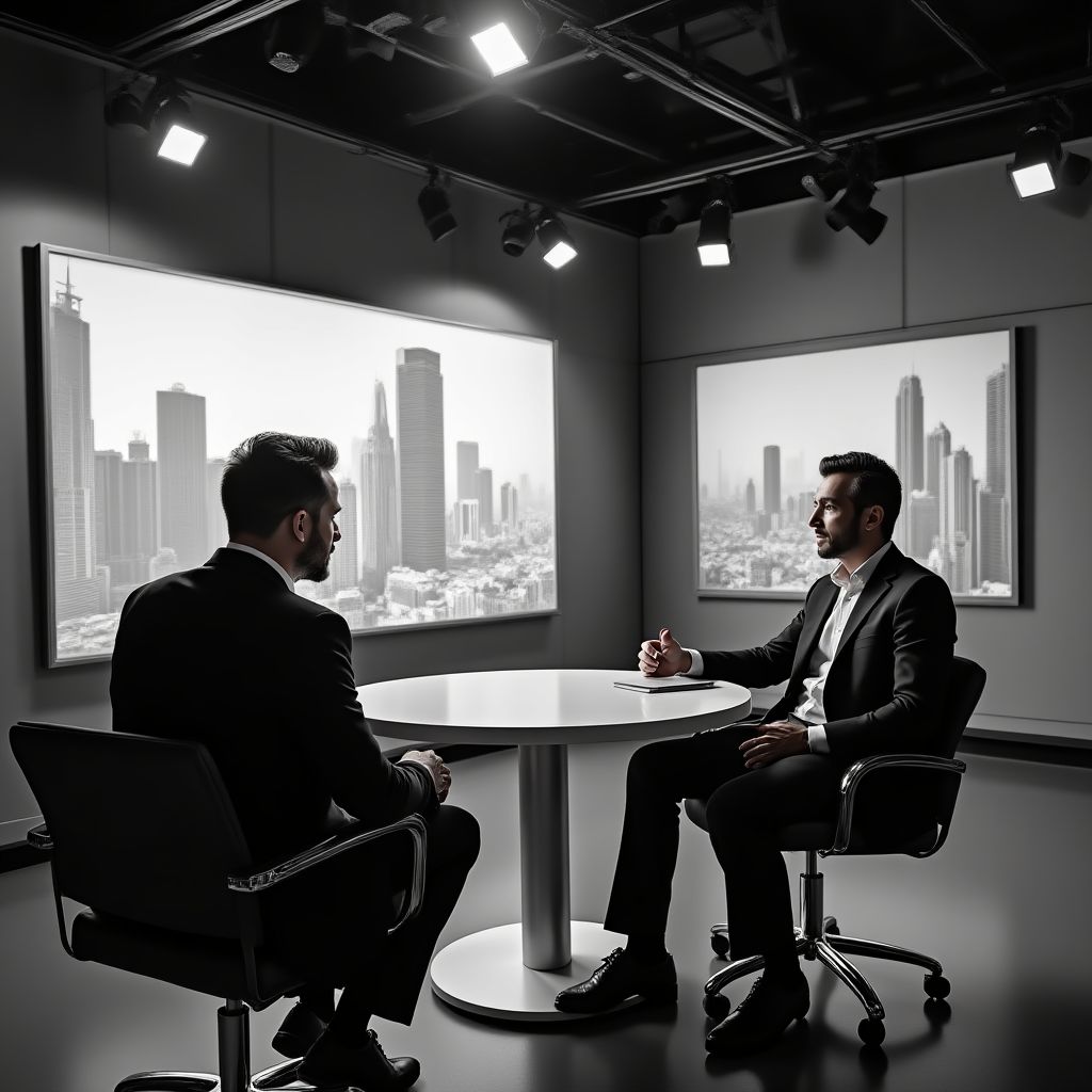 Entrevista en medio de comunicación